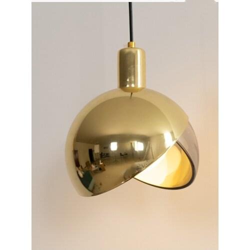 Modern LED Pendant lights Smoke Glass Ball Restaurant Pendant Lamp Designer Hotel Room Hanging Lamp Classic Led Lighting