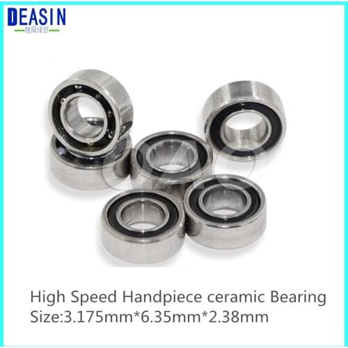 SR144 dental high speed handpiece ceramic bearing 3.175*6.35*2.381 mm