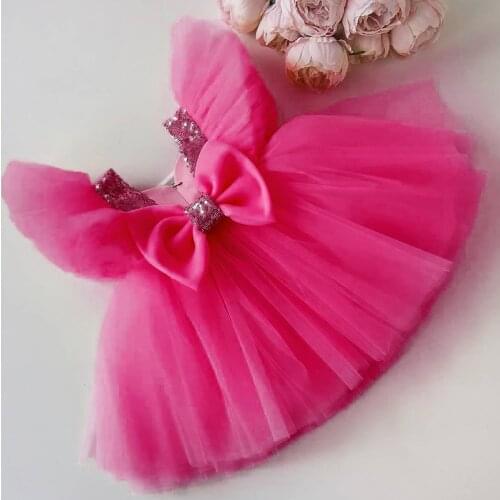 Wedding Girls Princess Dress Elegant Kids Flower Lace Mesh Long Tail Prom Gown For Children Evening Bridesmaid Tutu Vestidos