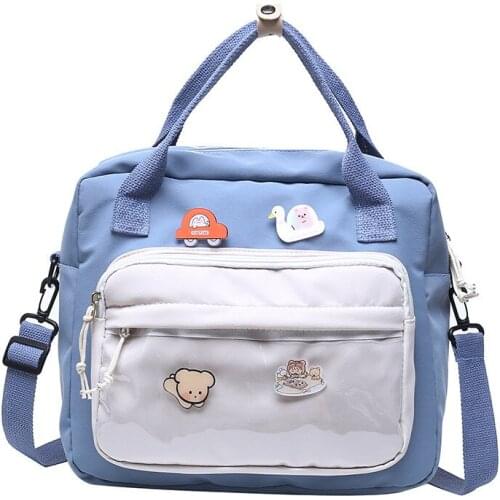 Versatile Student Shoulder Bags Lovely Girl Messenger Handbags Luxury Designer Crossbody Purses Women Shopper Novelty Satchels