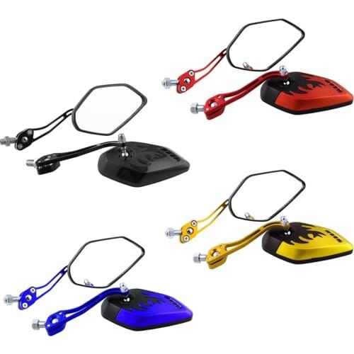 2PCS/Set Universal Motorcycle Rearview Mirrors Motorbike 360 Degree Rotation Motorcycle Motorbike Scooter Side Mirrors 8 / 10mm