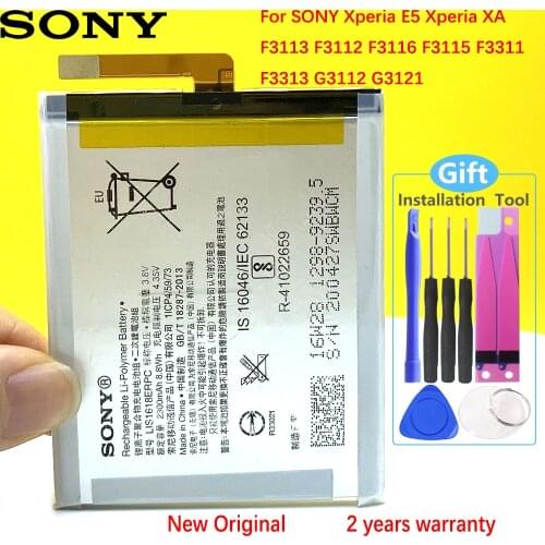 SONY Xperia E5 XA1 F3113 F3112 F3116 F3115 F3311 F3313 F3111 G3112 G3121 G3116 LIS1618ERPC LIP1635ERPCS