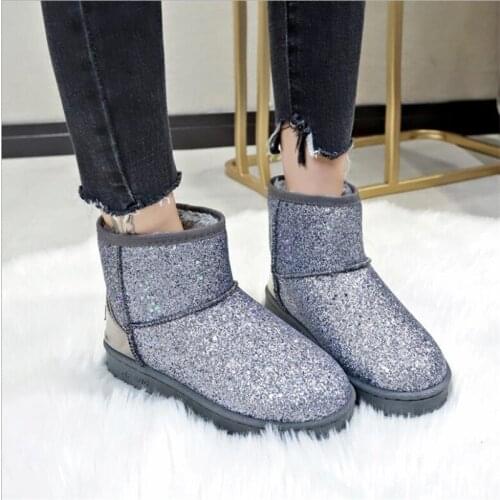 Botas femininas 2021 moda botas de neve à prova dwaterproof água para sapatos de inverno casual leve tornozelo botas mujer botas