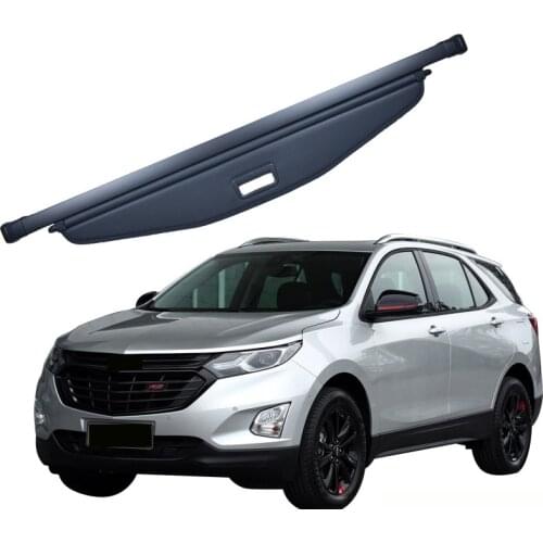 For Chevrolet Equinox 2018 2019 2020 BLACK Rear Trunk Security Shield Cargo Security Cover