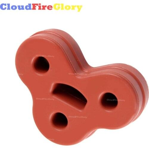 CloudFireGloryFor Jaguar XJ 2010-2018 Rear insulator silencer Muffler car exhaust pipe suspension rubber parts C2C32948