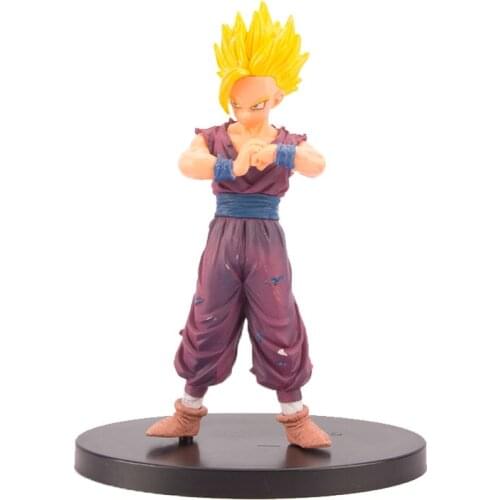Dragon Ball Z Figure Action Anime Figurine ROS.4 Son Gohan Figma 15cm ABS Statue Super Saiyan Model Desktop Collection Toys Gift