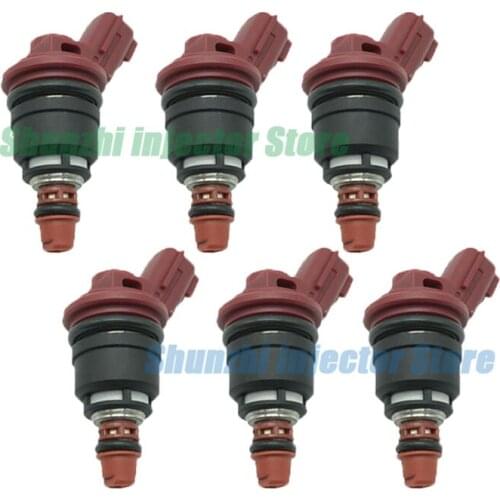 6pcs Fuel Injector Nozzle For Nissan Racing Brandsto Silvia S13 S14 S15 SR20DE SR20DET high flow rate 1200CC OEM: 16600-RC120