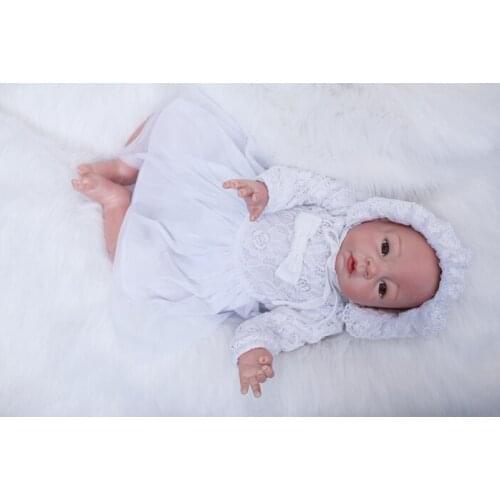 48cm Doll Reborn Babies Silicone Lifelike Realistic Baby Dolls Kids Growth Partners Birth Reborn Dolls Children Toys Brinquedods