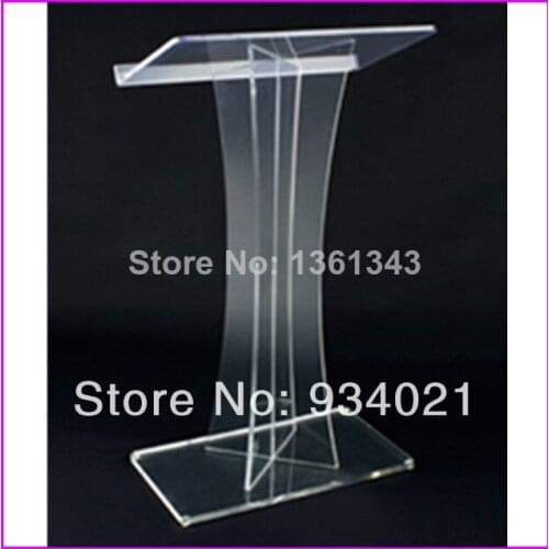 Hot selling Acrylic Church Lectern acrylic pulpit furniture