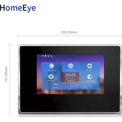 Touch Screen Monitor for WiFi IP Video Door Phone Video Intercom System (monitor only) works for our own system only