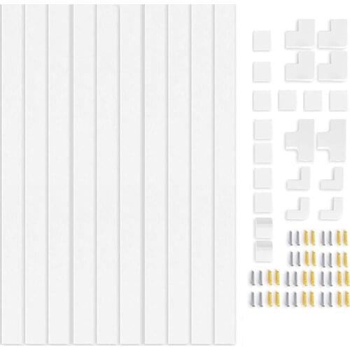 Cable Concealer Cable Trunking Kit ,Wall Cable Tidy Wire Channels Cable Hiders, Wire Cords Concealer for Home Office