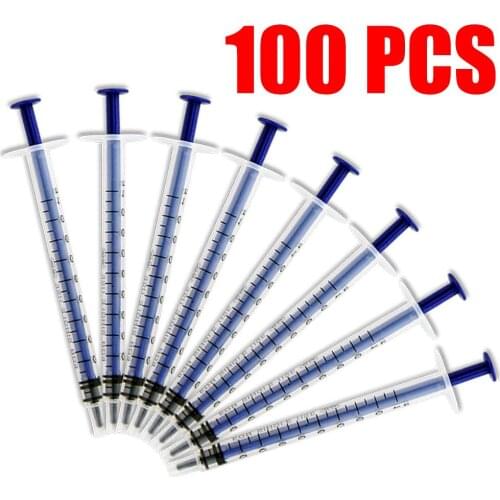 NEW Offer 1 mL Slim Injection Nutrient Syringe Solute Mixture Cartridge Wholesale 100 Pcs