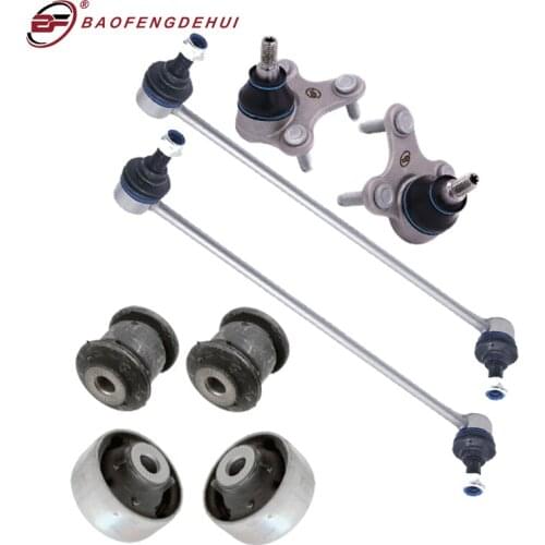 Car Front Lower Suspension Control Arm Bushes Ball Joint For VW Golf 7 VII T-Roc Audi A3 8V