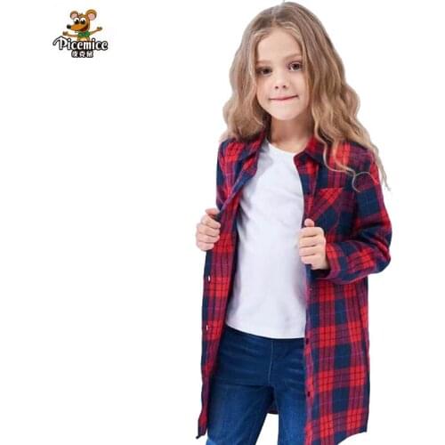 Блузки для девочек Picemice China At AliExpress