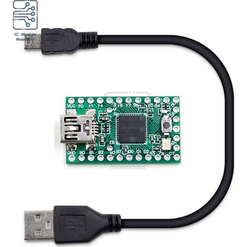 Teensy 2.0 USB AVR ATMEGA32U4 Expansion Board with Data Cable for Arduino