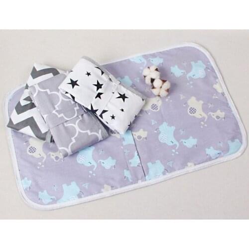 Portable Waterproof Baby Changing Mat Newborn Foldable Changing Diaper Nappy Pad F3ME