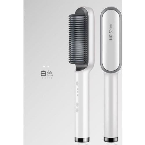 Straight Hair Comb Splint Straight Hair Curls Dual-Use Gadgets Hair Curler Does Not Hurt Hair Anion Lazy Girl Fans Small