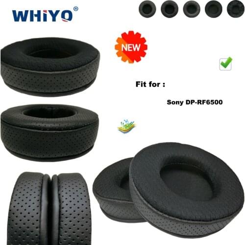 Replacement Ear Pads for Sony DP-RF6500 DP RF6500 RF 6500 Headset Parts Leather Cushion Velvet Earmuff Headset Sleeve Cover