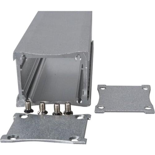 Superbat 110*39*29mm Electronic Al Box Extruded Aluminum Enclosure Case for PCB Amplifier Instrument 4.33"*1.54"*1.14"(L*W*H)