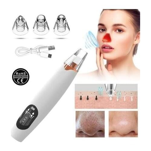 Blackhead remover,Skin Care Pore Vacuum Acne Pimple Removal Vacuum Suction Tool Facial Diamond Dermabrasion Machine Face Clean