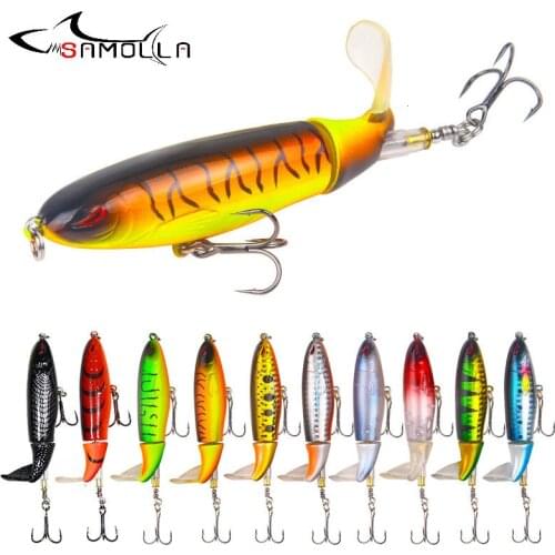 Fishing Lure Whopper Plopper popper Weights 35g Fishing Tackle Topwater Lure Swim Bait Isca Artificial Fake Fish Lures Hard Bait