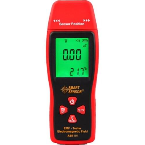 High Accuracy Mini Digital Electromagnetic Radiation Detectors High Sensitive Electric Dosimeter Tester Measuring Monitor