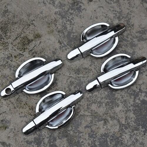 ABS plating Door Handle Bowl Door handle Protective covering Cover Trim for 2007-2015 BYD F3 Car styling