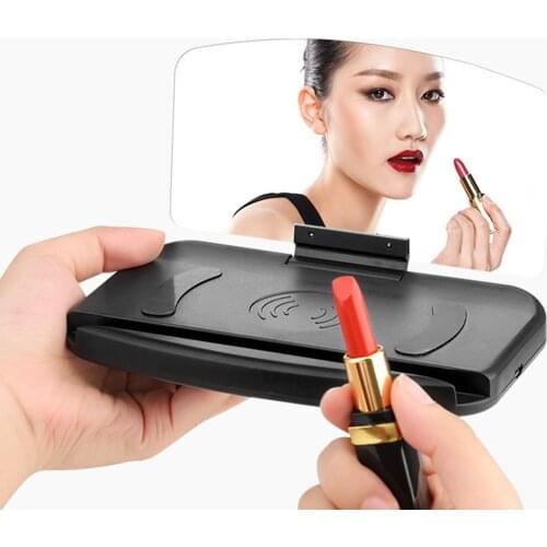 1 pcs Mobile phone bracket HUD car navigation projector head-up display QI wireless charger car bracket