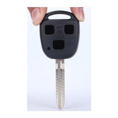 3 Buttons Remote Key Cover Shell For Toyota Camry With TOY43 Blade 5PCS/lot