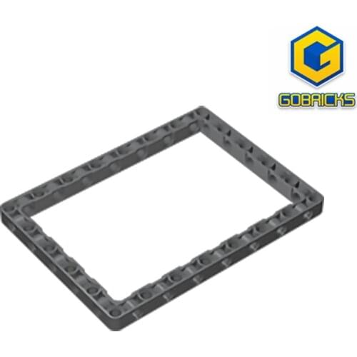 Gobricks GDS-1566 (No. 39790 )Technical, Liftarm, Modified Frame Thick 11 x 15 Open Center