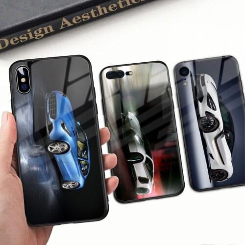 Car Case For Huawei P30 Pro Tempered Glass Case Hard Back Cover Gorgeous For Huawei Mate 9 10 20 30 Pro P10 20 30 Pro Nova 3e