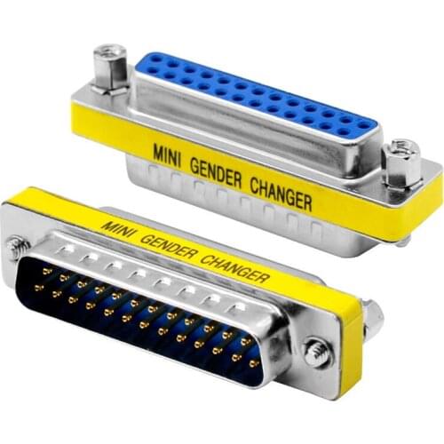 DB25 Connector Printer adapter Conversion Plug Jacks Adapter Plug-Plug /Jacks-Jacks/Jacks-Plug