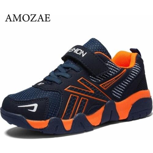 Childrens Sneakers Kids Shoes For Girl Sport Tennis Casual Running Shoe 2021 Boys Mesh Leather Tenis Infantil Menino Sneaker