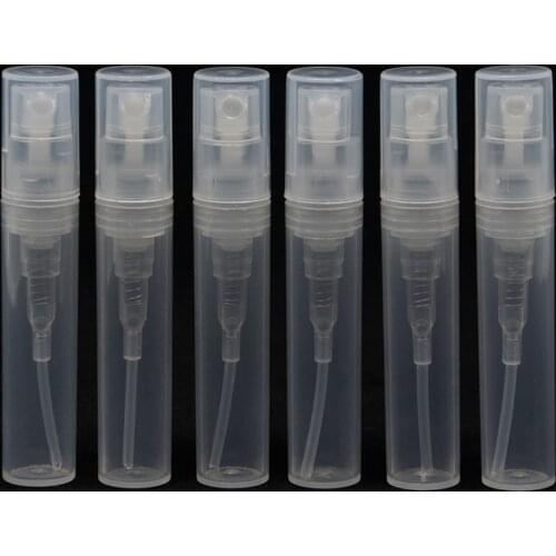 Free Shipping, 7Pcs /Lot,3ML Perfume Spray Bottles Matte Effect Plastic Spray Bottle Of Perfume Packaging Refillable Bottles