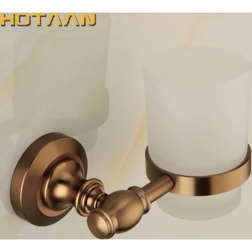 New Arrival Aluminium Tumbler Holder Cup & Tumbler Holders Toothbrush Holder Bathroom Accessories Banheiro YT-10897