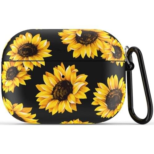 Cute Sunflower Shockproof Case for Airpods Pro Protective Bluetooth Wireless Earphone Cover For Air Pods Pro 3 Charging Box Bags