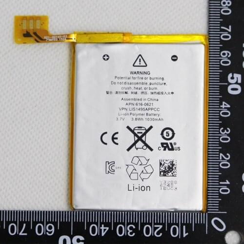 With adhesive Tools 1030mAh 616-0621 / LIS1495APPCC Internal Replacement LI-ion Battery For iPod Touch 5th 5 5g Generation