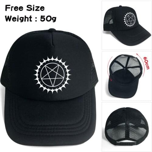 Japan Anime Black Bulter Sebastian Michaelis Gift Cartoon Men Women Boys Girls Mesh Base Ball Cap Hat Cosplay