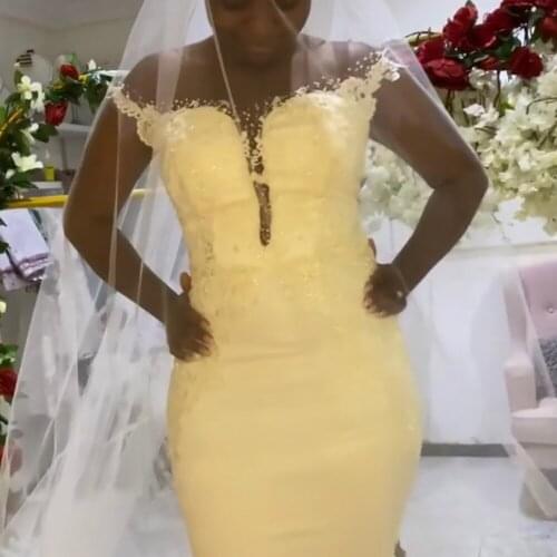 Mermaid Wedding Dress High Quality Custom Made Bridal Gown