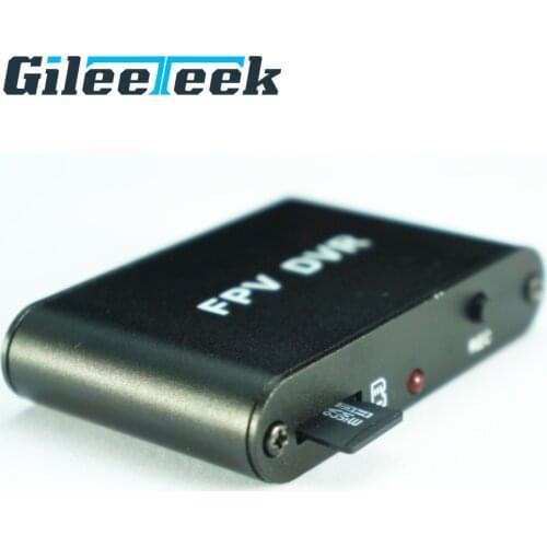 D1M FPV AV RECORDER work with normal CCTV analog camera Max 32GB TF carrd DC USB power input DVR support charging treasure