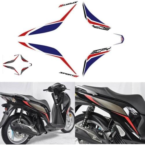 For Honda SH125 SH 125 sh125 Motorcycle Full Body Waterproof Reflective Decal Stickersuper Sticky Kit Fairing Sticker