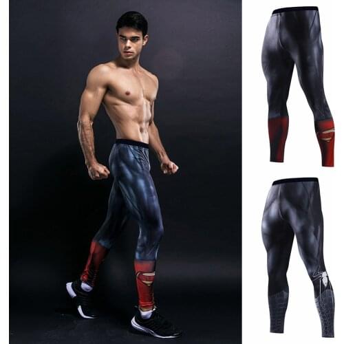 3D Printed Funny Casual Pants Running Tight Men Soccer Training Pants Fitness Sport Leggings Men Gym Jogging Trousers Sportswear