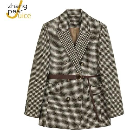 Zhang Pear Juice Women's Casual Blazers