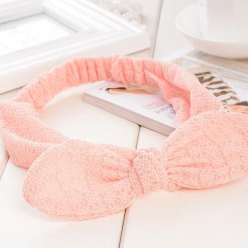 Free Shipping Elegant Retro Women Girl Lace Flower Beach Headband Hair Band Wide Headwraps Headwear Accessories