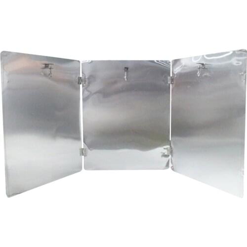 1x Terrace Heater Reflector, Portable Foldable Centralized Reflector Heater, Suitable for Outdoor Courtyard