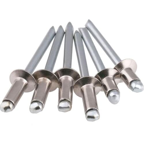 10-50Pcs M3 M3.2 M4 M5 Countersunk Head 304 Stainless Steel Blind Rivets Decorating Nails Flat Head Pop Rivets