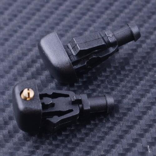 2pcs Expedition Front Winshield Washer Fluid Spray Jet Nozzle Fit for Ford F-150 Flex Crown Victoria Freestyle Mercury Sable