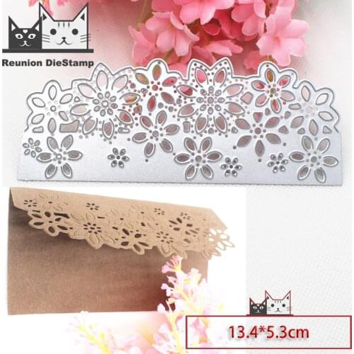 Reunion 2020 new METAL CUTTING DIES Lace border Cut Die Scrapbook Paper Craft Album Card Punch Art Cutter Punch Stencils