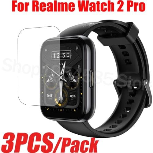 3PCS Protective Film For realme watch 2 pro Screen Protector Not Glass For realme watch 2 pro Smart Band Soft TPU HD Clear Film