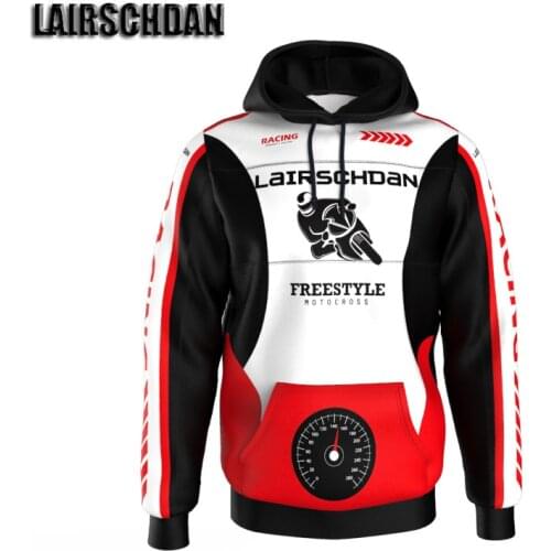 LairschDan 2021 mens motorcycle hoodie racing moto riding hoody clothing Bike MTB jacket sweatshirts coat women cycling clothes